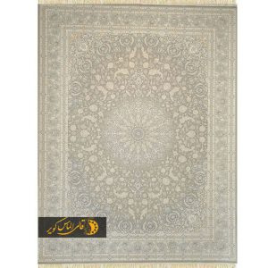 فرش 1200 شانه کاشان طرح اصفهان لایت فیلی