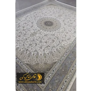 فرش ماشینی طرح افسون کرم خاتم